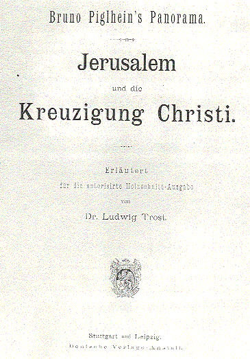 Jerusalem Panaoramaführer